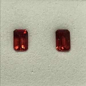 Amdesine Labradorite 6x4 mm Emerald Cut